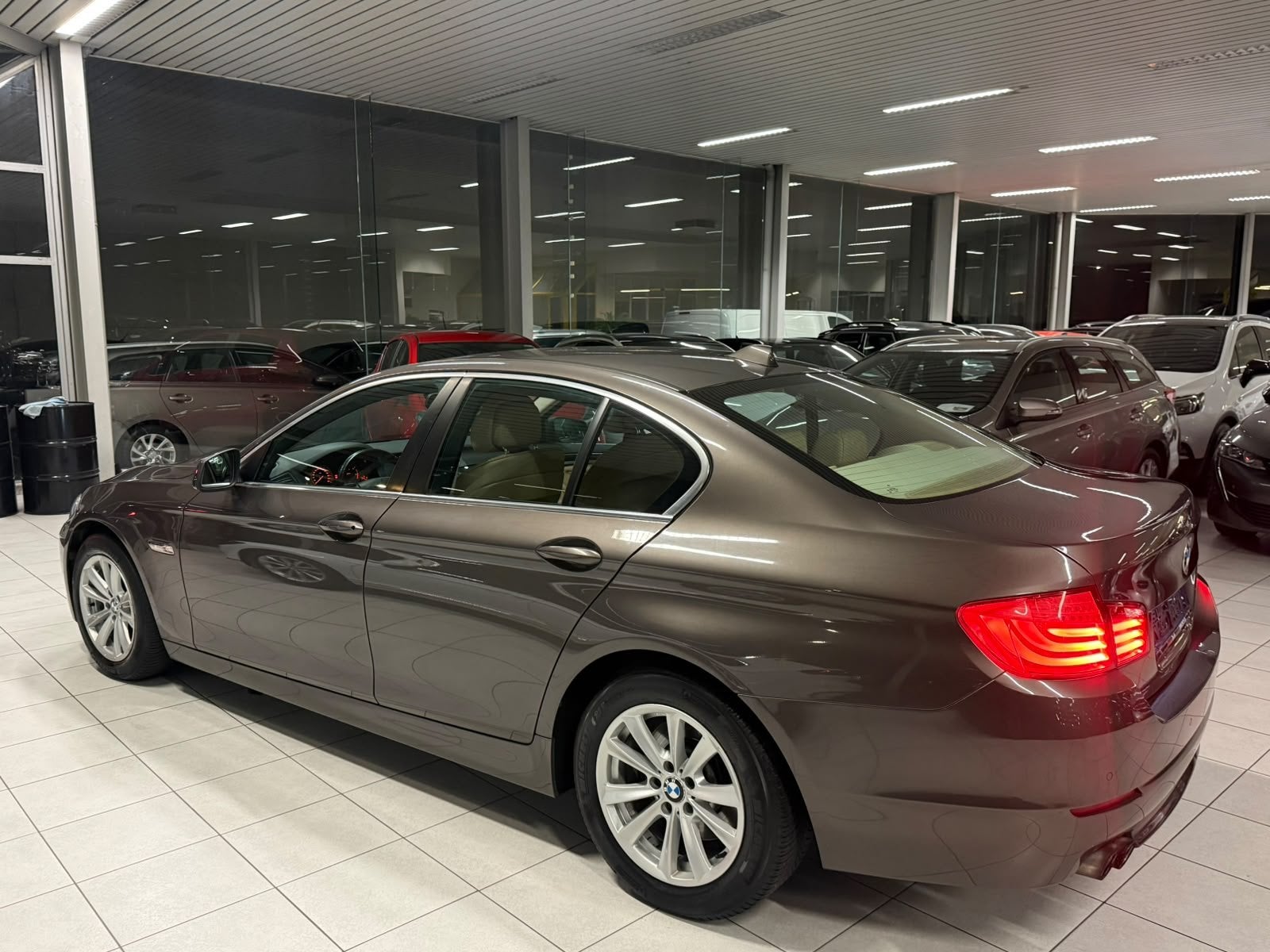 Bmw 520D, Auto's, Euro 5, Achterwielaandrijving, 129 g/km, Bruin