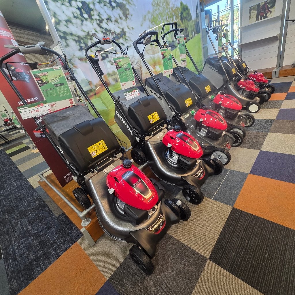 Seizoensopruiming! Honda gazonmaaiers HRG,HRN,HRX,HRD en HRH, Neuf, Enlèvement ou Envoi, Honda., Tondeuse rotative