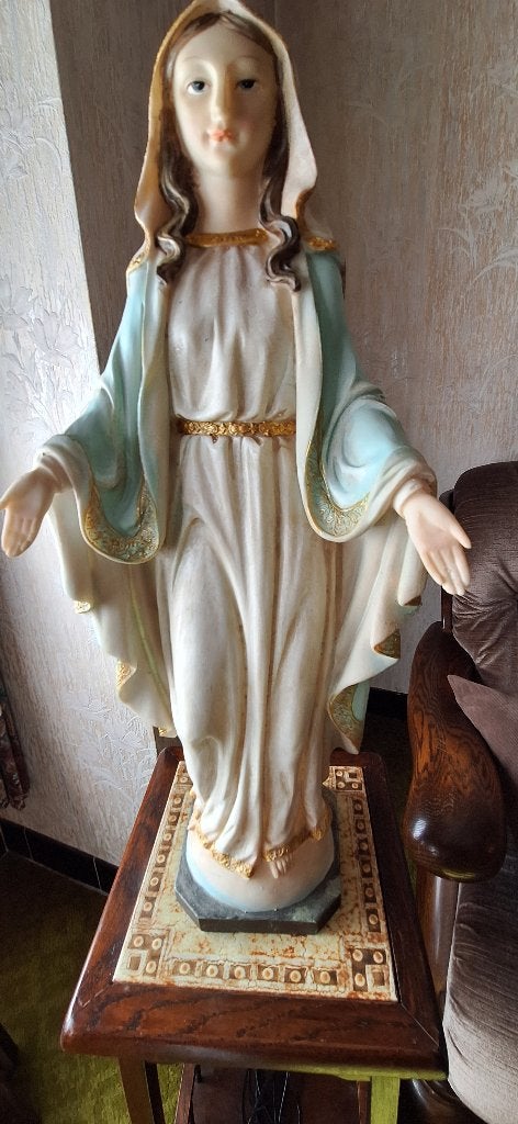 Beeld van de Wonderbaarlijke Madonna, Antiek en Kunst, Ophalen of Verzenden