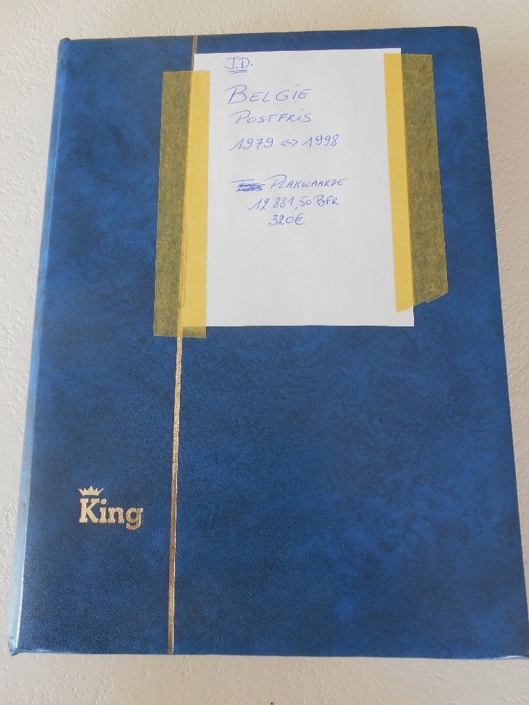 Timbres belges 1979-1998 neufs, Timbres & Monnaies, Sans timbre, Neuf, Enlèvement ou Envoi, Non oblitéré