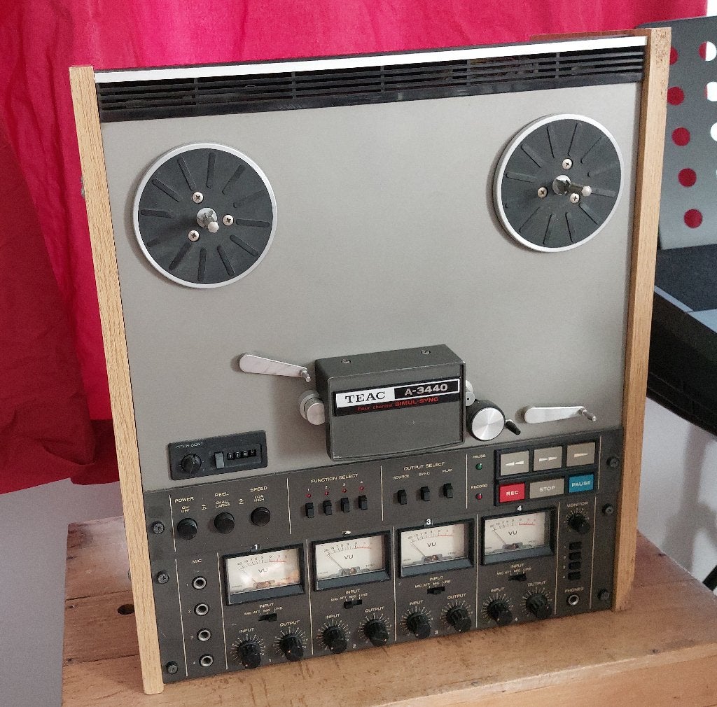 BANDOPNEMER TEAC A3440, Ophalen