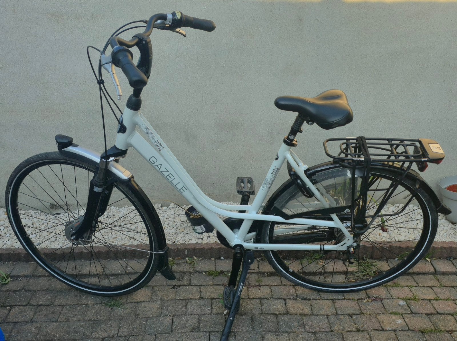gazelle damesfiets, Fietsen en Brommers, Fietsen | Dames | Damesfietsen, Ophalen, 53 tot 56 cm, Versnellingen, Zo goed als nieuw
