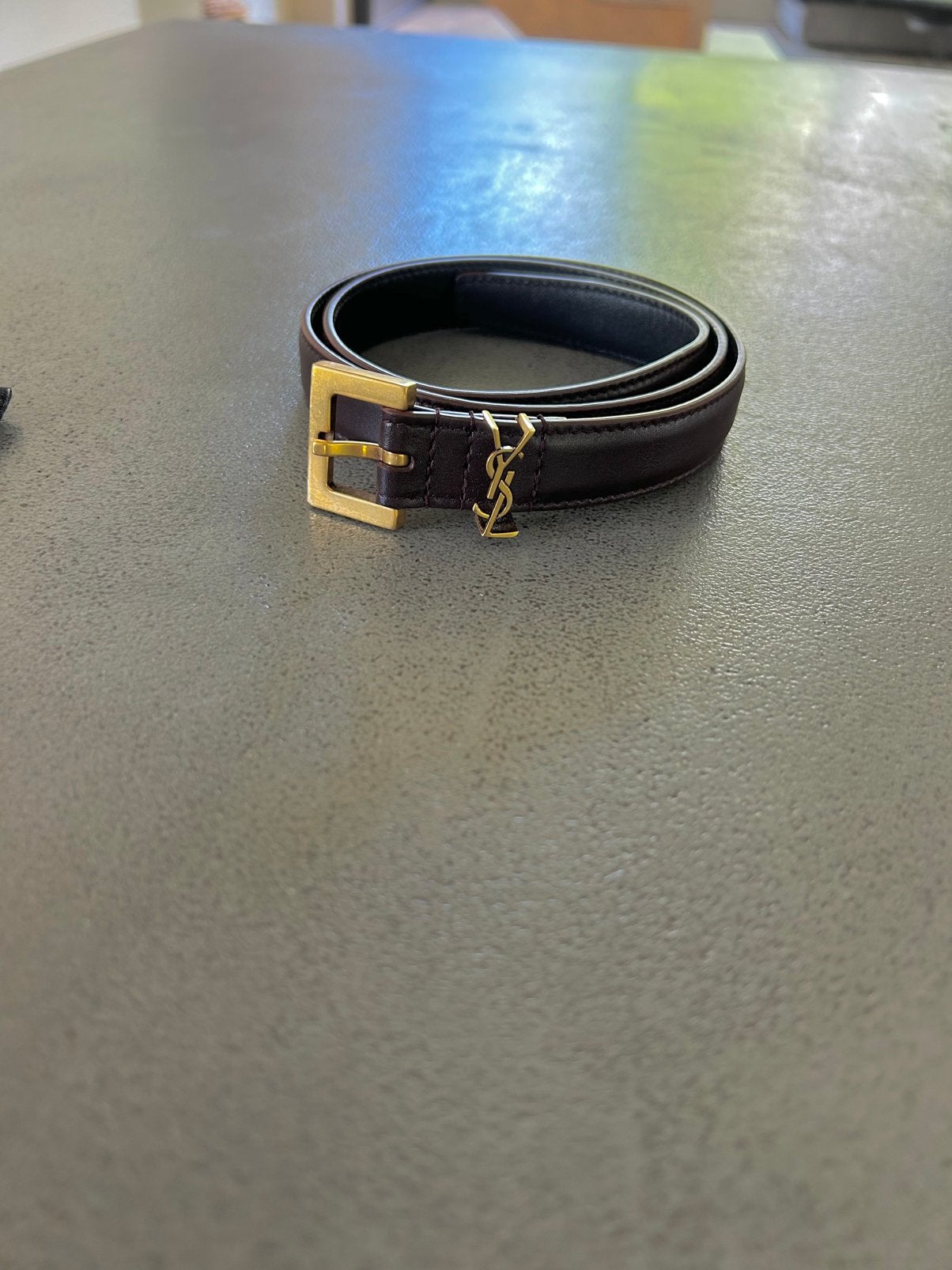 Yves Saint Laurent Riem, Vêtements | Femmes, Ceintures, Cuir véritable, Comme neuf, Brun, Enlèvement