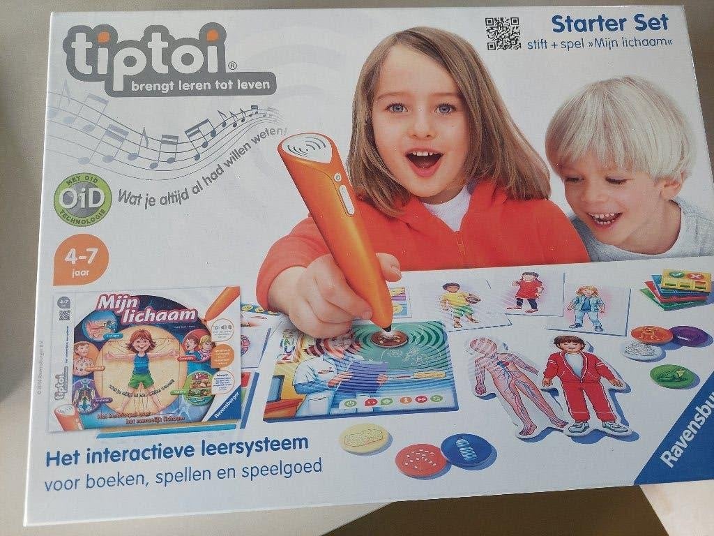 Tiptoi Starter-Set 'Mijn lichaam' (incl. pen), Kinderen en Baby's, Ophalen of Verzenden, Zo goed als nieuw, Puzzelen, Met geluid