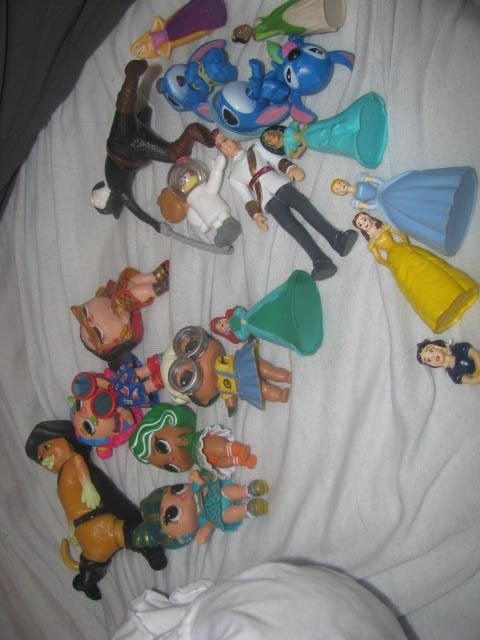 Figuurtjes Stitch, Lol Suprise en Disney, Verzamelen, Ophalen, Gebruikt