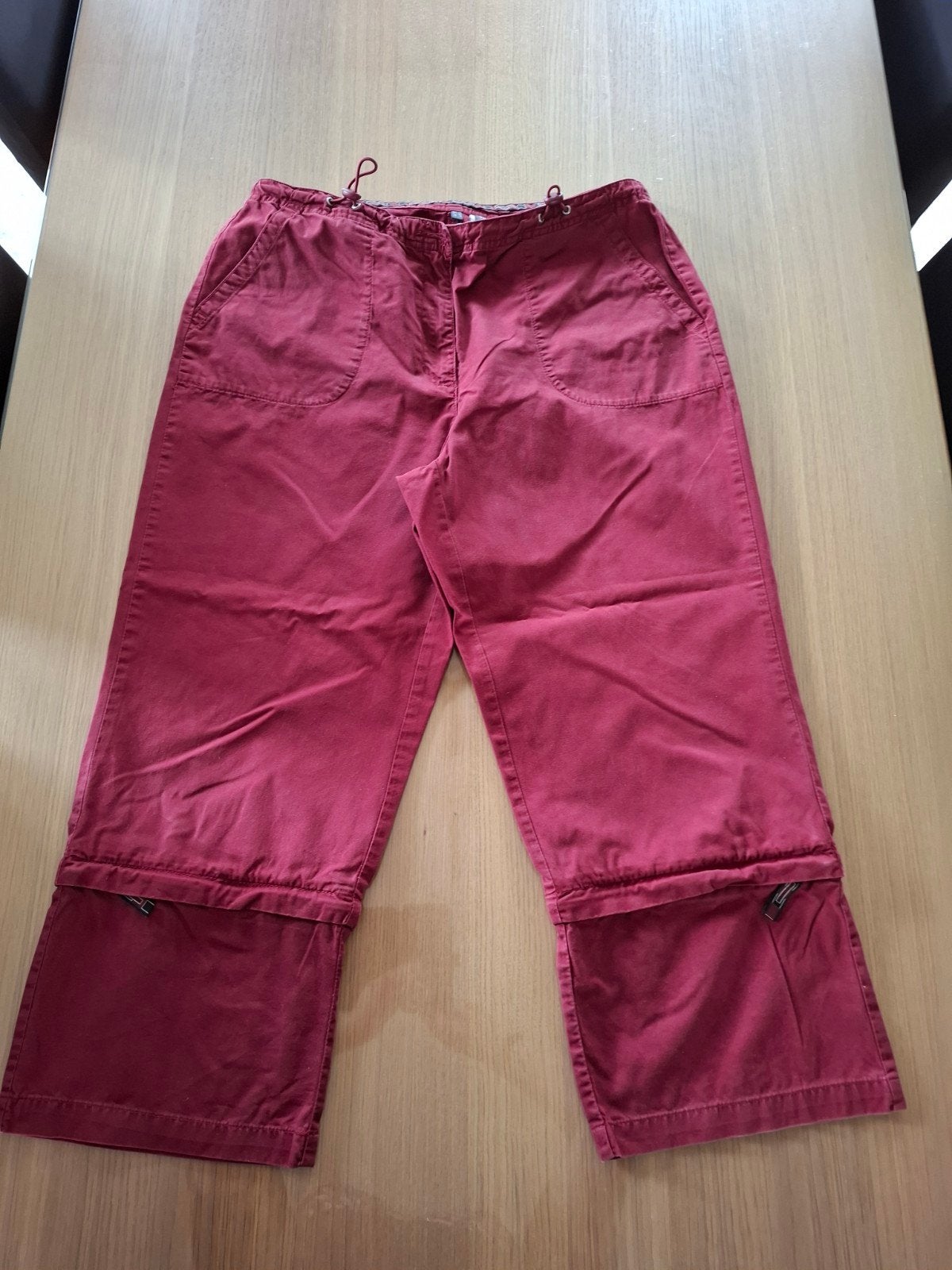 Bordeauxrood 7/8 broek, Vêtements | Femmes, Culottes & Pantalons, Trois-quarts, Comme neuf, Enlèvement, Victor