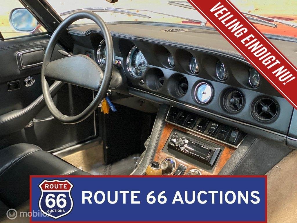 Jensen Interceptor | 1972 | Route 66 Auctions, Overige merken, Zwart, Bedrijf, Handgeschakeld