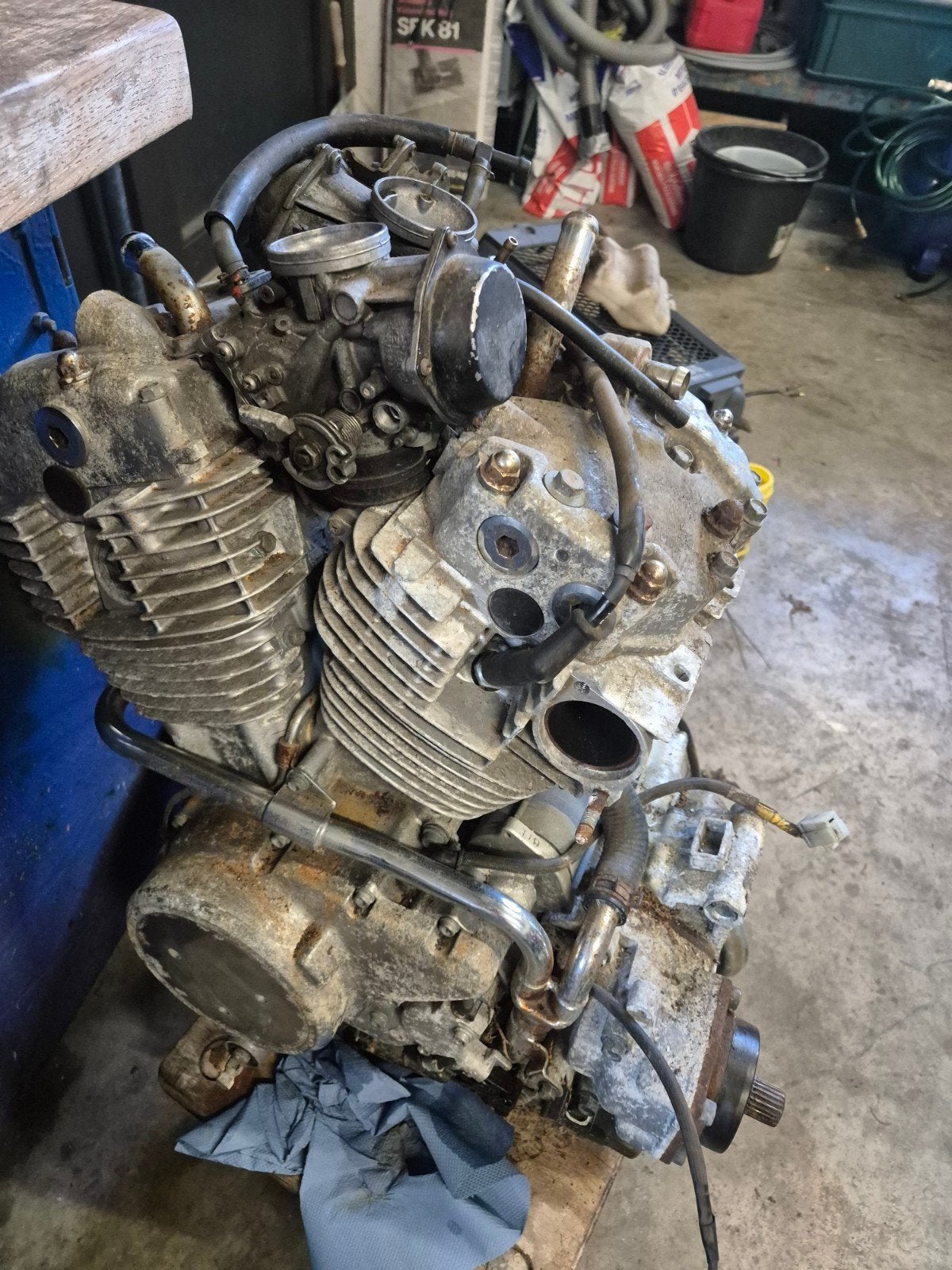 Honda schadow 750, Enlèvement