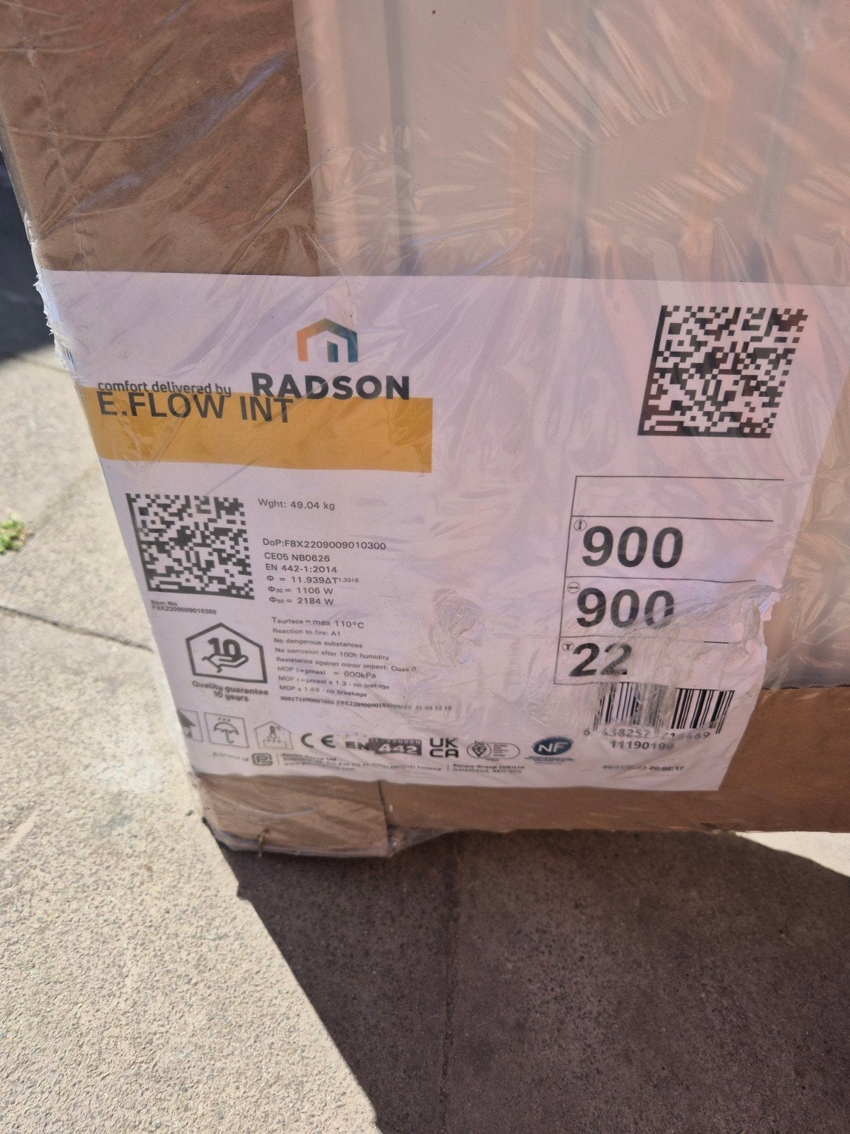 Radison verwarming nieuw nieuw nieuw!!, Doe-het-zelf en Bouw, Verwarming en Radiatoren, Ophalen