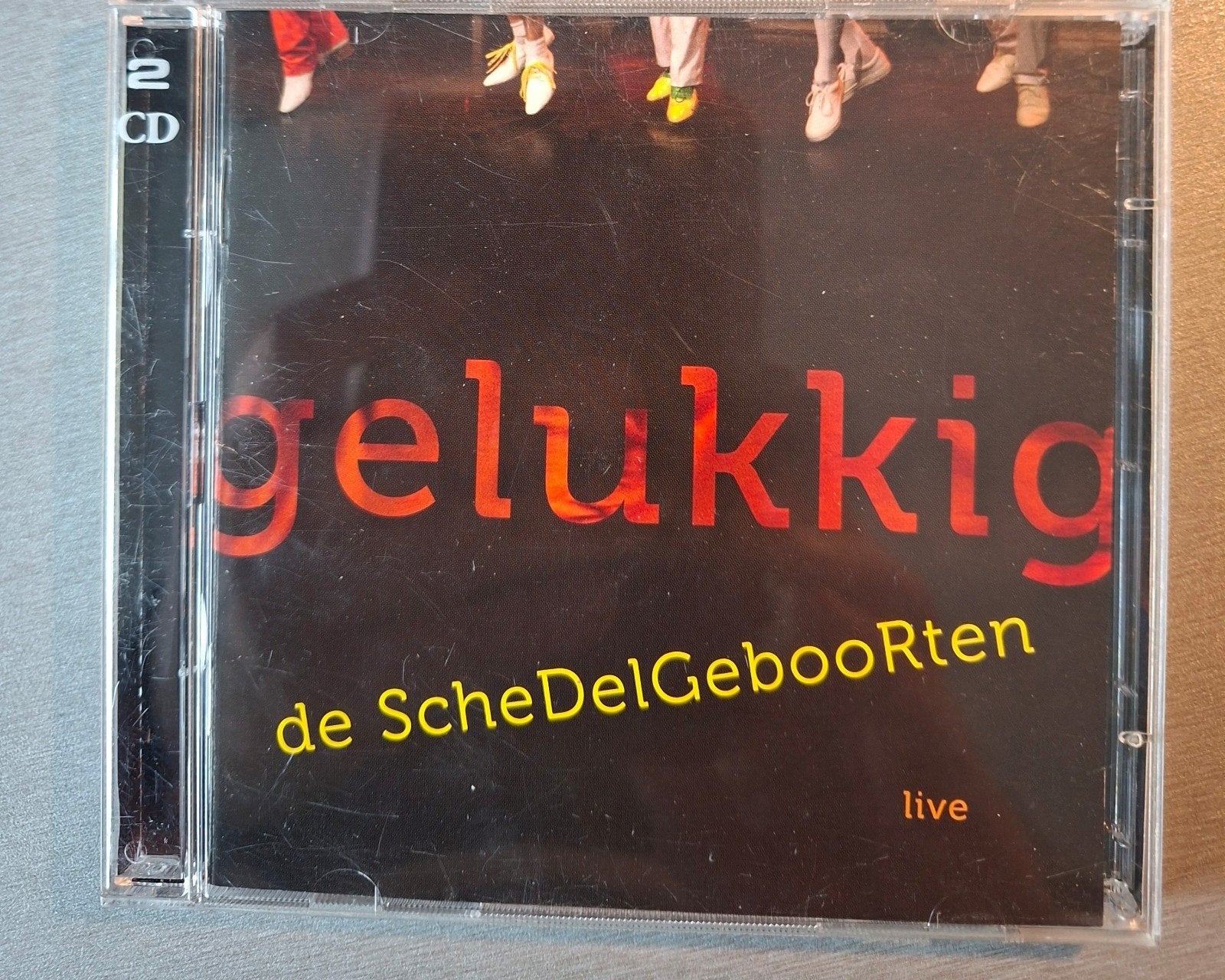 2cd. De Schedelgeboorten. Gelukkig.  Live., Cd's en Dvd's, Ophalen of Verzenden