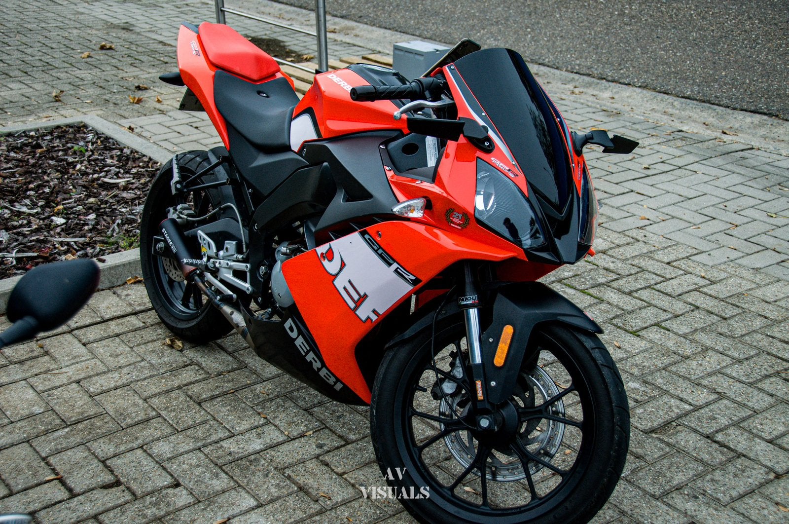 Derbi GPR 50 Racing, Fietsen en Brommers, Ophalen, 6 versnellingen, Gebruikt, Klasse B (45 km/u)