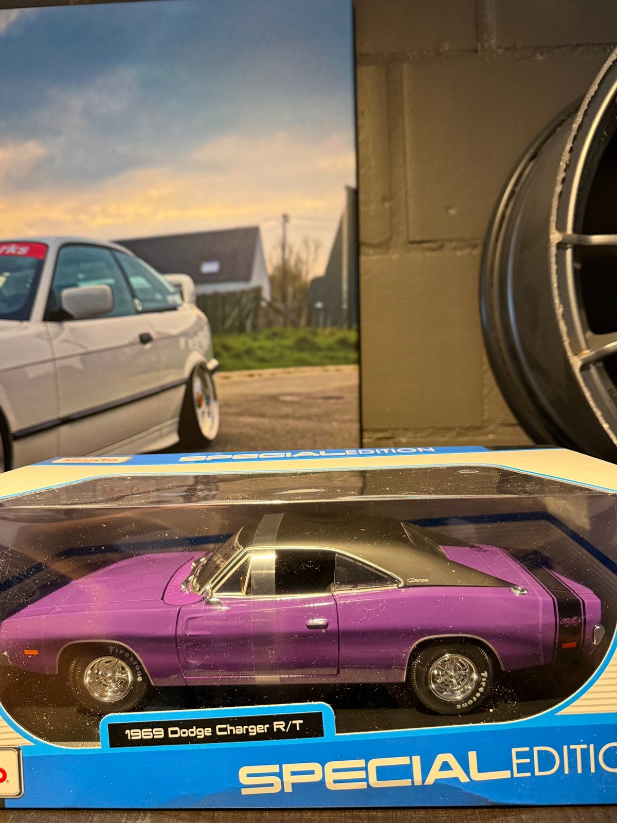 1969 Dodge Charger R/T, Ophalen of Verzenden, Zo goed als nieuw, Maisto