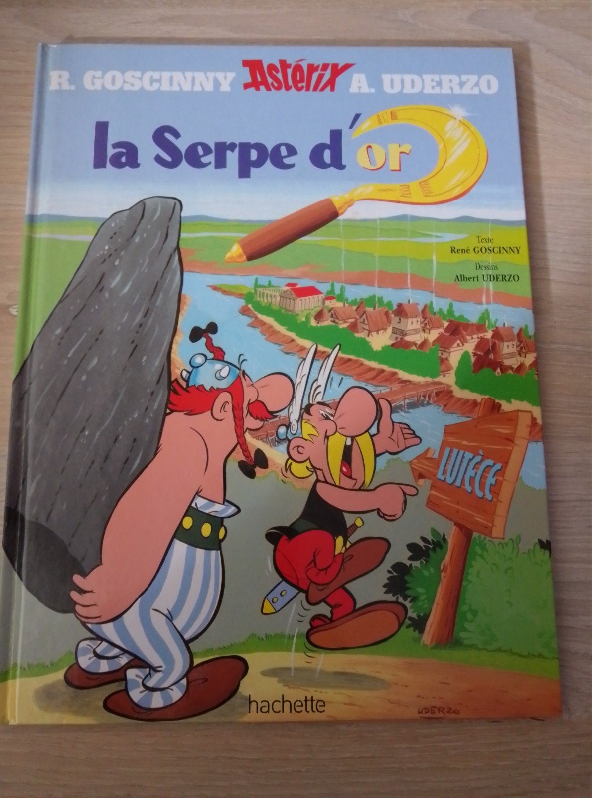 Astérix : la serpe d'or (hachette 2010), Enlèvement ou Envoi