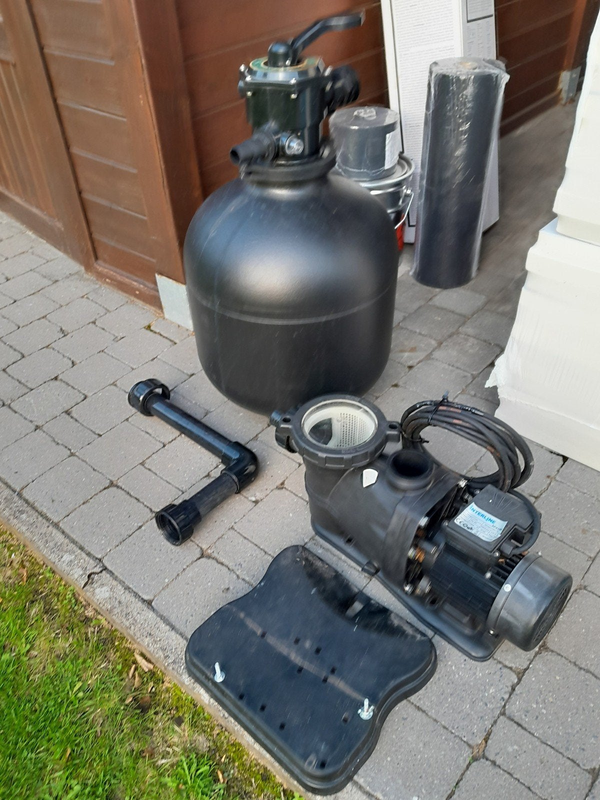 zwembadpomp  filterton  filterbollen, Ophalen, Zwembadpomp