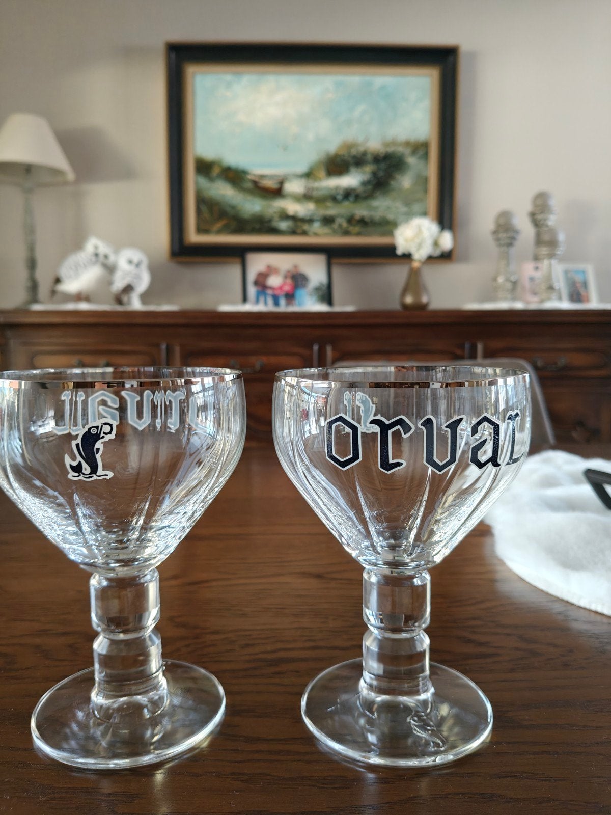 Verres à bière Orval, Collections, Verres & Petits Verres, Enlèvement, Neuf, Verre à bière