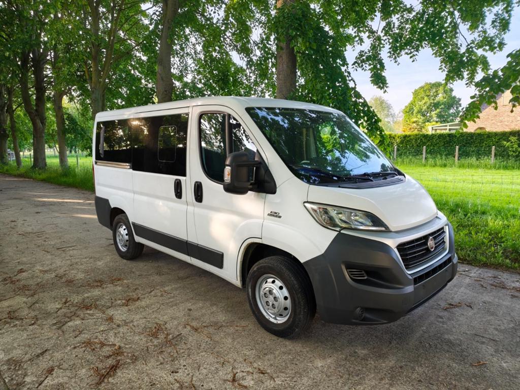 Fiat Ducato 2.3 JTD — 2015 — voertuig met PMR-uitrusting, Euro 5, Zwart, Bedrijf, 5 deurs