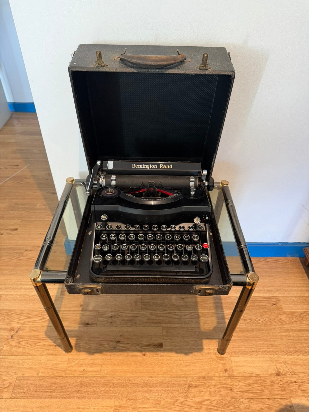 Remington Rand Model 1 typemachine met originele koffer, Divers, Enlèvement, Utilisé
