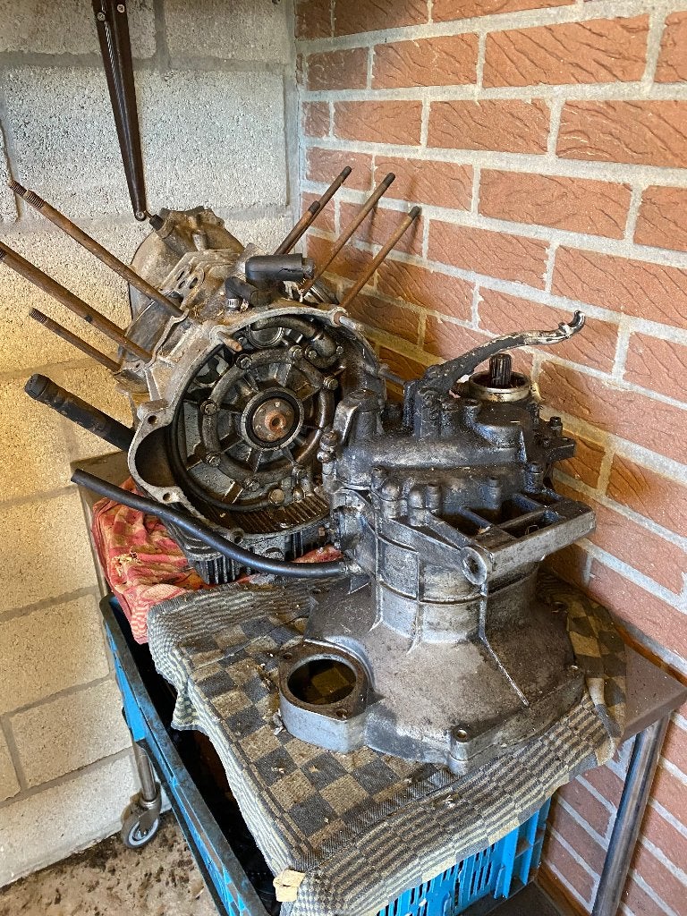 Moto guzzi blok, Enlèvement, Utilisé