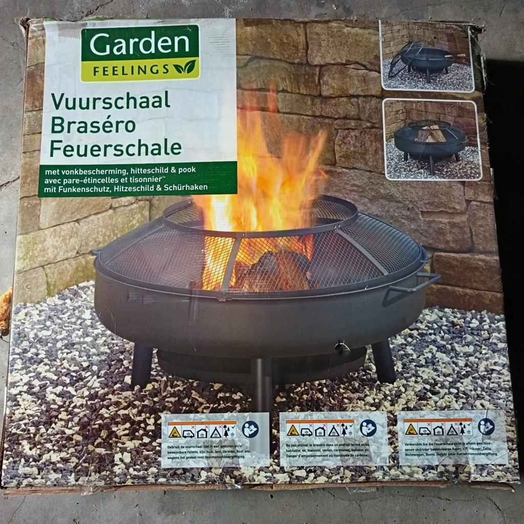 Braséro de jardin Garden Feelings avec pare-étincelles – Trè, Ophalen