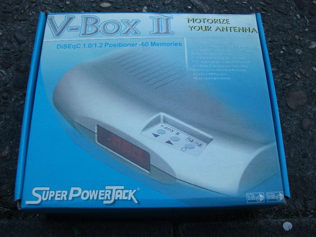 Positionneur V-Box 2 SuperPower Jack., Enlèvement ou Envoi, Neuf, Accessoires d'antenne (parabolique), Autres marques