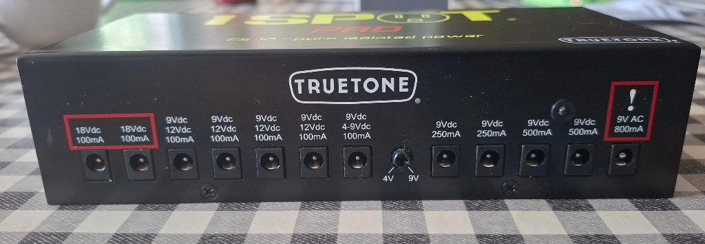 True Tone 1 Spot Pro CS 12 Power Supply, Muziek en Instrumenten, Ophalen of Verzenden, Zo goed als nieuw, Overige typen