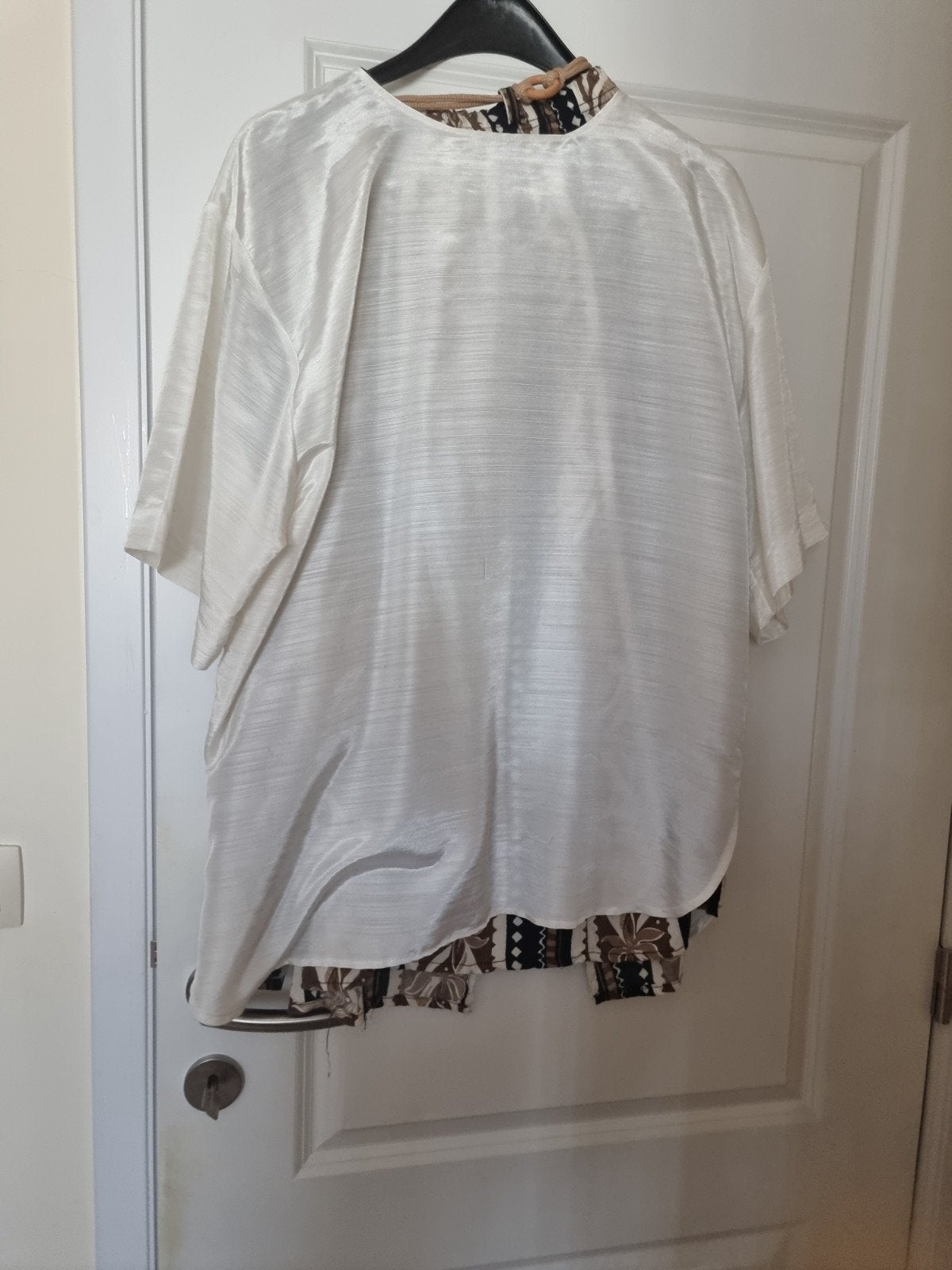 2‑delig setje – Made in Italy – maat 38/40, Kleding | Dames, Blouses en Tunieken, Maat 38/40 (M), Made in Italy, Wit, Ophalen of Verzenden