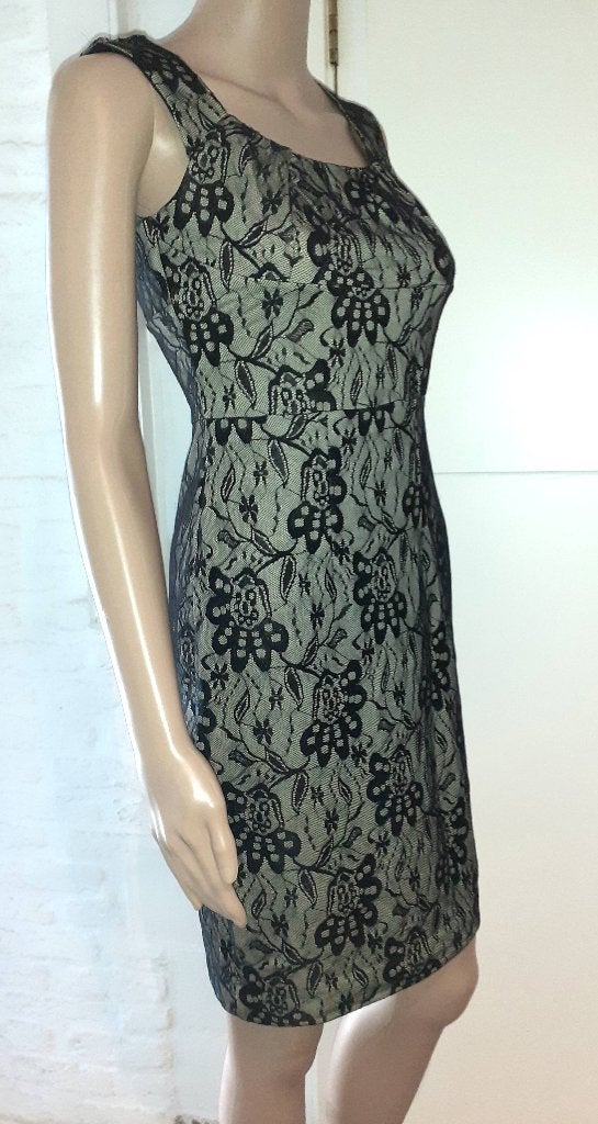 cocktailjurk zwart kant Rinascimento S of 36, Kleding | Dames, Zwart, Nieuw, Cocktailjurk, Ophalen of Verzenden