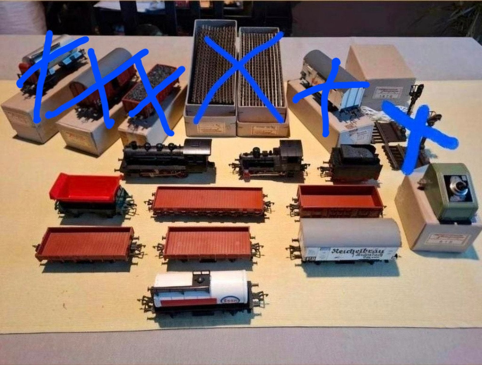 Set HO Fleischmann modeltreinen, Hobby en Vrije tijd, Ophalen of Verzenden, Zo goed als nieuw, Fleischmann