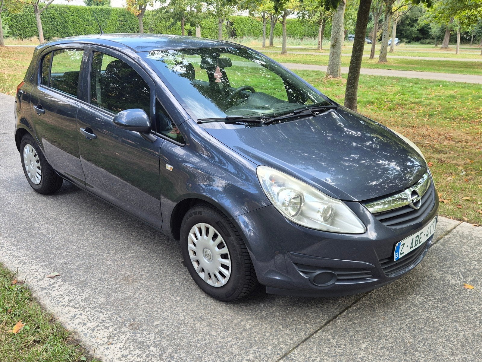 OPEL CORSA 1.2 BENZINE – 2009 – 145.280 KM, Autos, Opel, Argent ou Gris, Achat, Entreprise, Boîte manuelle