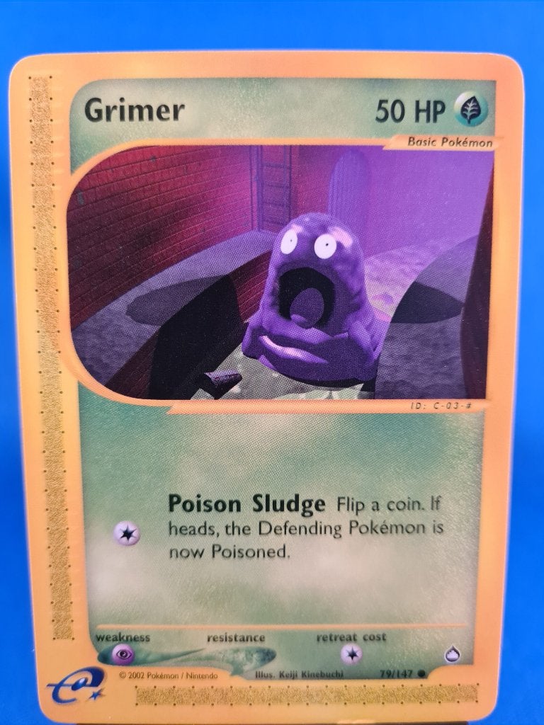Grimer 79/147 - Aquapolis, Envoi, Utilisé