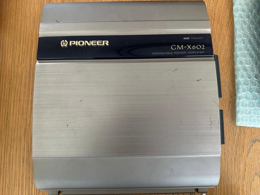 Pioneer gm-x versterkers + afstandsbedieningen, Ophalen of Verzenden, Gebruikt
