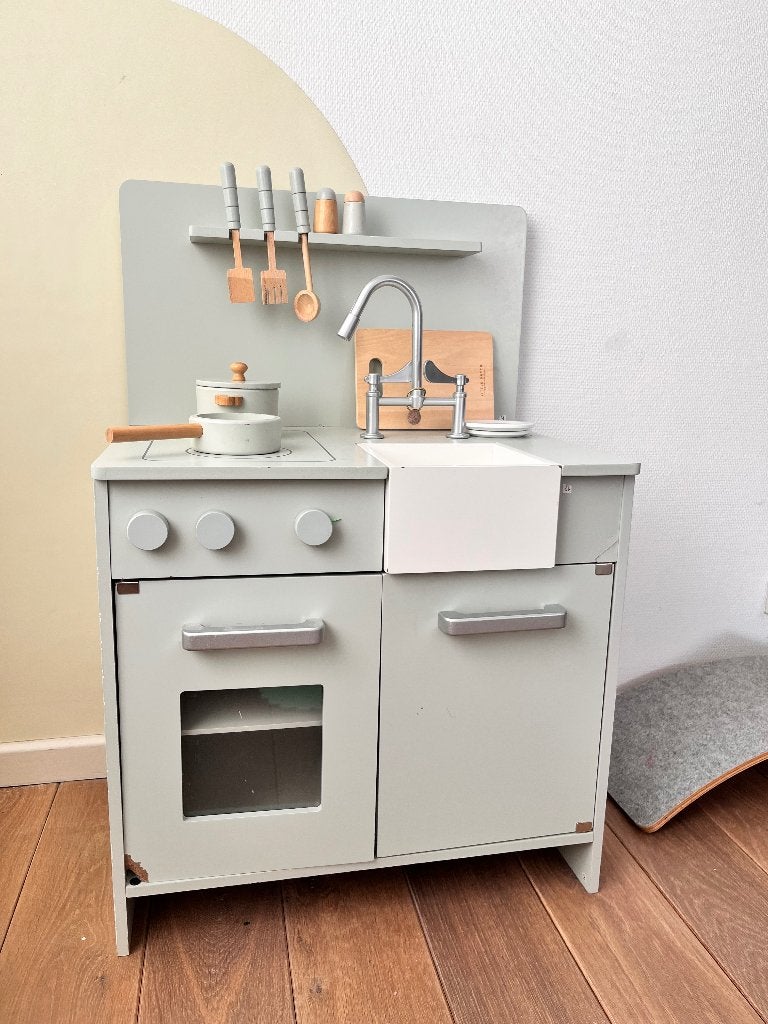Speelkeuken, Kinderen en Baby's, Ophalen, Gebruikt, Hout, Speelkeuken
