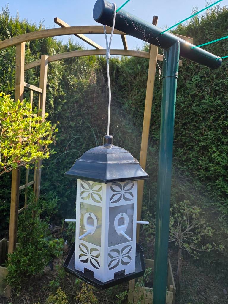 ️ Hangende vogelvoeder, Ophalen