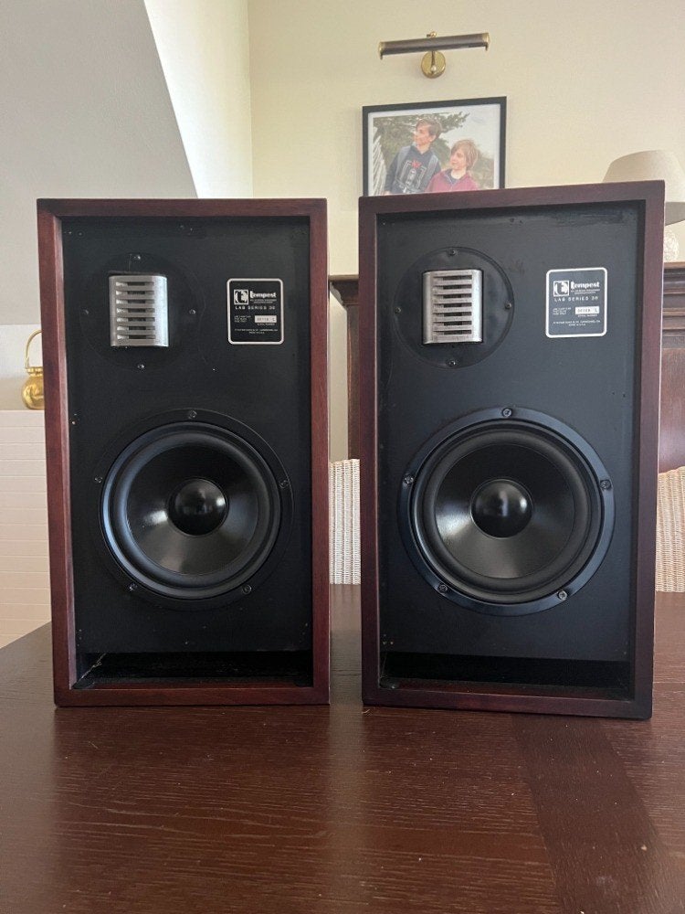 ESS Tempest LAB series 3E luidsprekers, Bass-reflex, 60 à 120 watts, Enlèvement, Utilisé