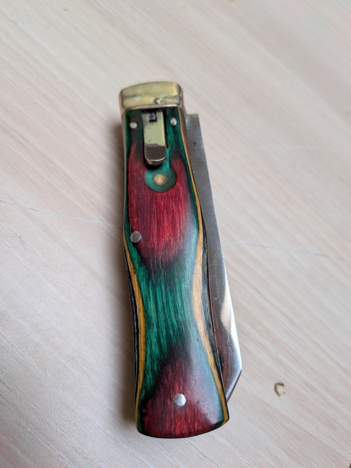 Leverletto met 2 lemetten in een mes, Caravanes & Camping, Enlèvement ou Envoi
