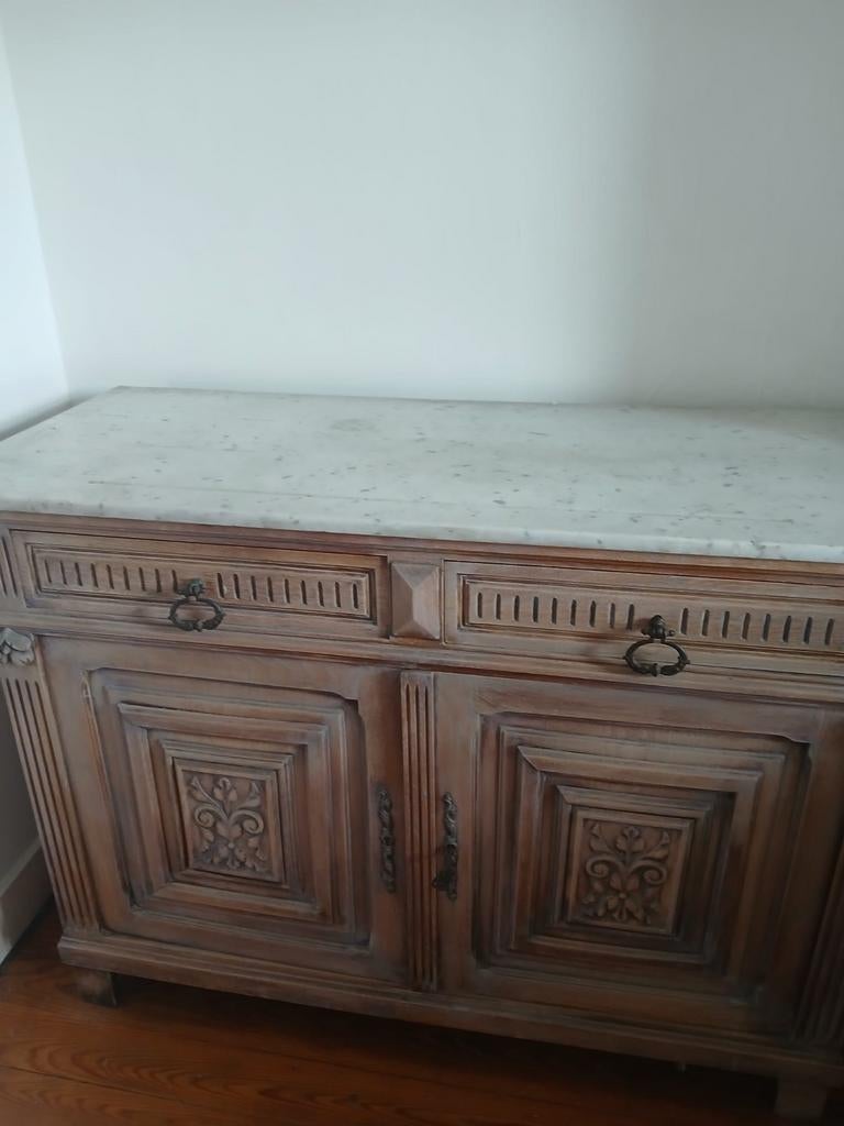 Dressoir kast marmer blad, Huis en Inrichting, Kasten | Dressoirs, Ophalen
