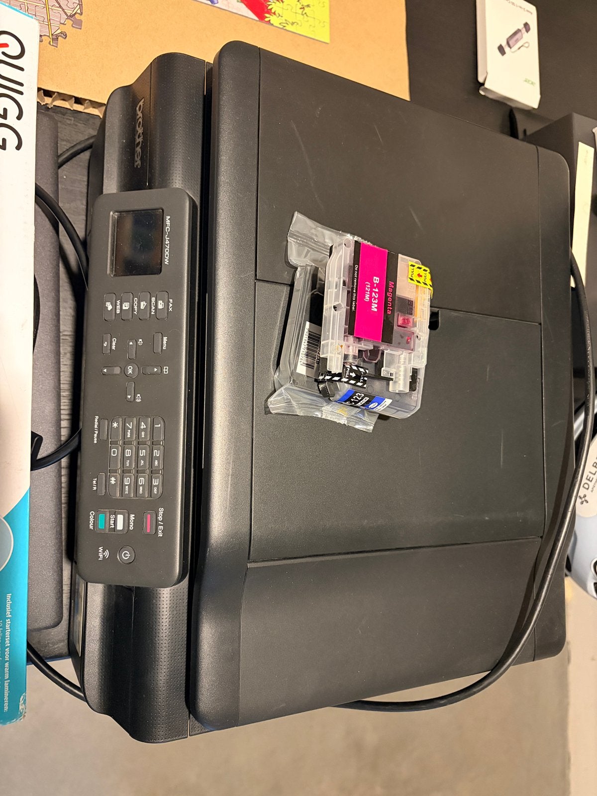 Brother MFC-J470DW, Ophalen, Zo goed als nieuw, Printer