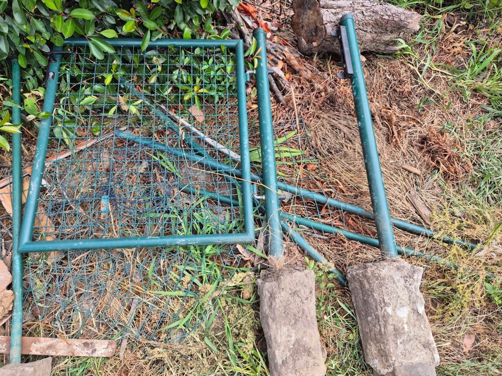 Tuinpoort 1m op 87cm, Jardin & Terrasse, Clôtures de jardin, Enlèvement, Porte du jardin, Avec portail, Utilisé