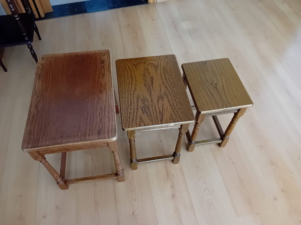Bijzettafeltjes, Huis en Inrichting, Tafels | Bijzettafels, Ophalen, Minder dan 45 cm, Minder dan 55 cm, Gebruikt