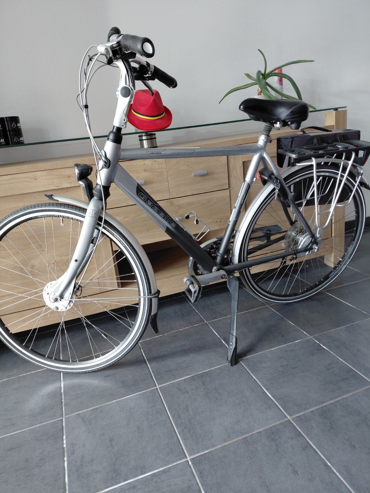 Gazelle herenfiets, Ophalen