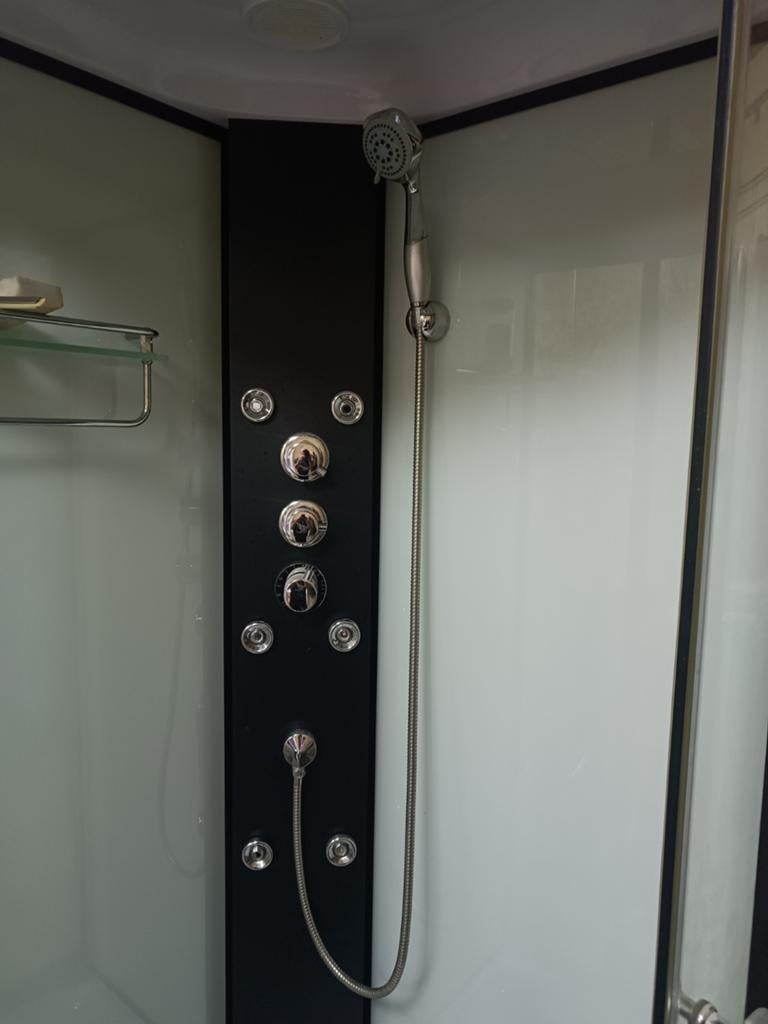 Douchecabine met thermostatische kraan, Huis en Inrichting, Badkamer | Complete badkamers, Ophalen