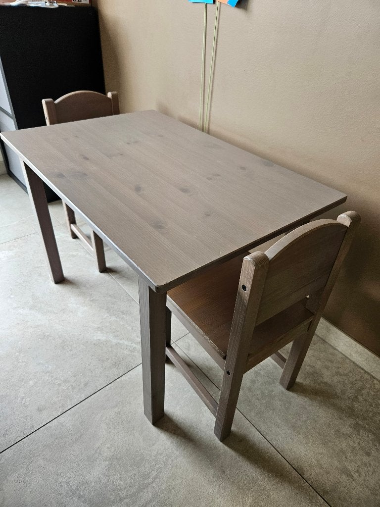 kindertafel en stoelen, Kinderen en Baby's, Ophalen, Zo goed als nieuw, Overige typen