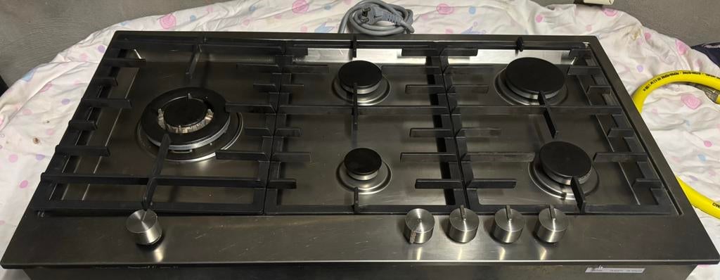 Gaskookplaat BORETTI 90cm, Elektronische apparatuur, Kookplaten, Ophalen, Zo goed als nieuw