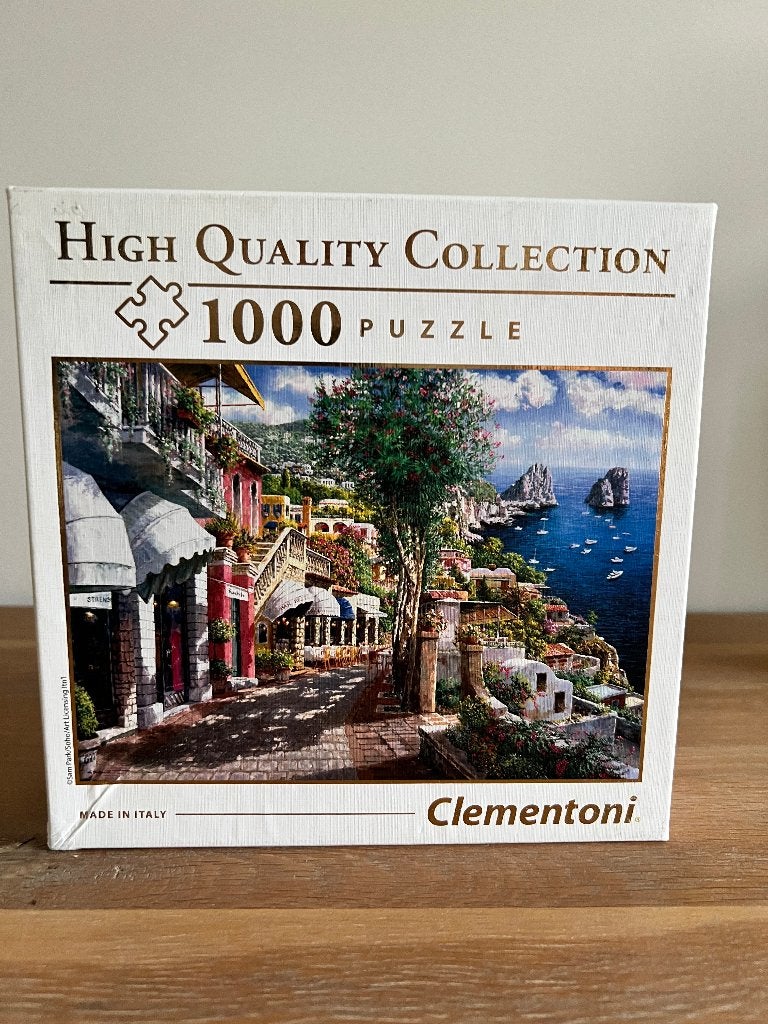 Puzzle Clementoni - Capri, Enlèvement ou Envoi, 500 à 1500 pièces, Comme neuf, Puzzle