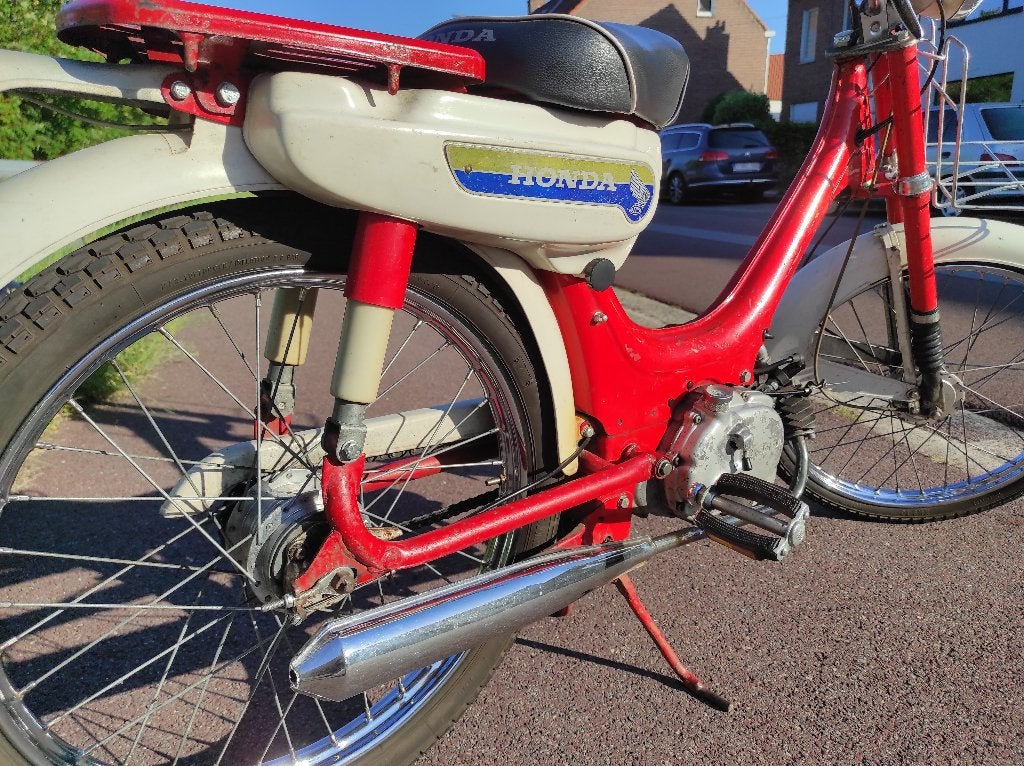 Honda PC50 50cc 1972 rijdt perfect, Fietsen en Brommers, Brommers | Oldtimers, Overige merken, Klasse B (45 km/u), Ophalen