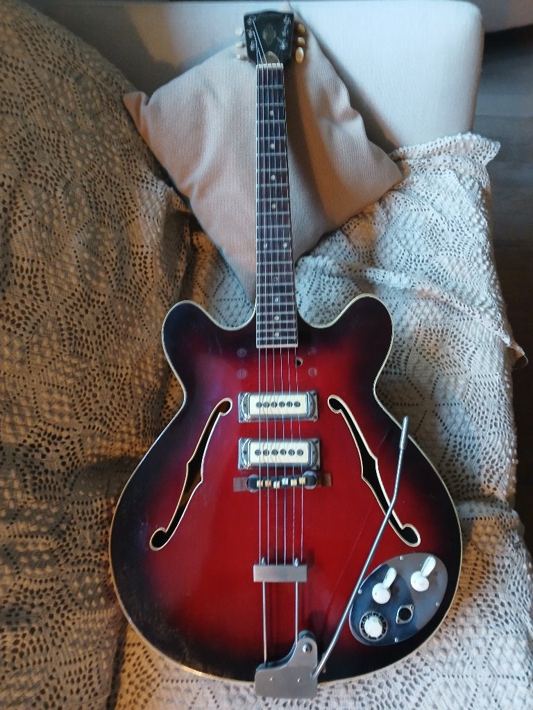 Guitare framus vintage, Musique & Instruments, Enlèvement, Utilisé, Hollow body, Autres marques