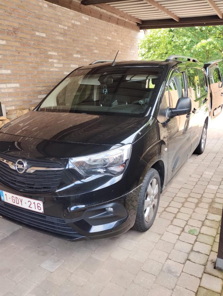 Opel combo lichte vracht vijf zitplaatsen, Auto's, Euro 6, Zwart, Particulier, Te koop