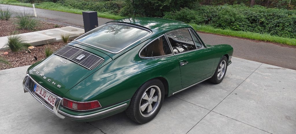 Porsche 911T van 1968, Auto's, Achterwielaandrijving, Bruin, Particulier, 2 deurs