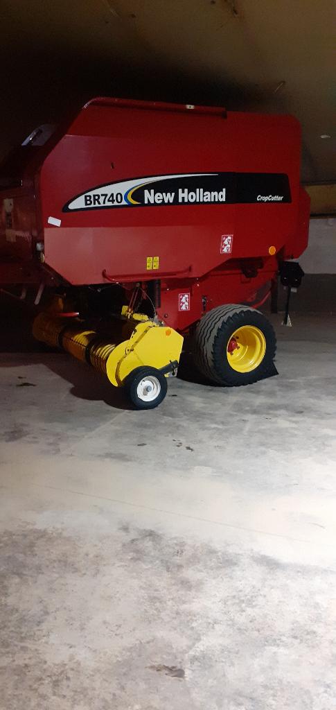 Ronde balenpers new holland br 740, Zakelijke goederen, Ophalen, Gebruikt, New Holland