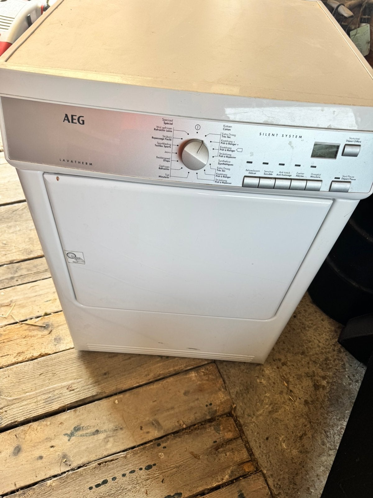 Droogkast aeg, Elektronische apparatuur, Ophalen, Zo goed als nieuw